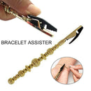 Creative Jewelry Wearing Aid Bracelet Clip for Writband Lock Helper Useful Favor