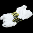 12x White Anchor Cross needle Cotton Embroidery Thread Floss Skeins Sewing