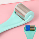Ice Roller Stainless Skin Cool Face Neck Body Cold Therap Skin Care Mas N Jf Kw