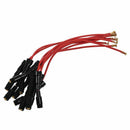 10pcs 5x20mm AGC Fuse Holder Case In-line Screw Type With 22AWG Wire Cable