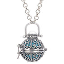 Diffuser Locket Pendantromatherapy Retro Essential Oil Perfume Mexico Necklace
