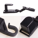 4PCS Car Holder Seat Hanger Bag Stand Hook Flexible Auto Car Seat Headrest Hook