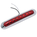 2Pcs 9 Led Waterproof Car Truck Lorry Side Marker Light Tail Rear Lamps Ind