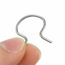 6 Door Window Metal Clip Crank Retainer Roll Up Winder Handle Retaining Clip