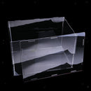 36x16x16cm Acrylic Display Case, Black Gloss Base, Dustproof, Assembled Box