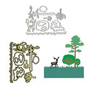 Carbon Steel Metal Cutting Dies for DIY Scrapbooking Card Embossing Stencil