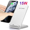 15W Qi Wireless Charger Charging Pad Wireless Charger Support Efficiency