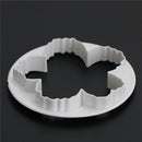 4PCS Peony Petals Pattern Flower Sugar Fondant Mold Cookie Cutter Cakes Decor 3C