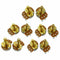 10Pcs Guitar Full Size Pots A250K L18Mm Shaft Audio Volume Taper Potentiome