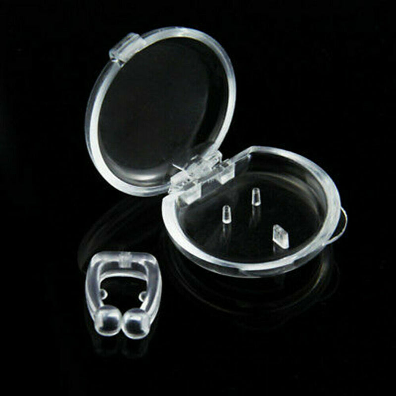 Clipple Silicone Magnetic Anti Snore Stop Snoring Nose Clip Sleep Sleeping Aid