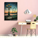 5D Diamond Painting Ferris Wheel Round Drill Embroidery Mosaic Kit (k957) A