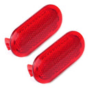 2*Door Panel Red Warning Light Reflector Lens  fit for VW Caddy Polo Touran Hf