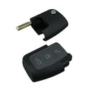 434MHz 3 Buttons Flip Key Fob Transponder 4D60 Chip For Ford FOCUS MONDEO C M E4