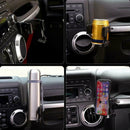 Black Bracket For Water Bottle Phone Fit 2011-2017 Wrangler Black