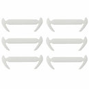 New No Tie DIY Silicone Sickle Shoelaces for Adults and Kids 12pcs, Outdoor I6A9