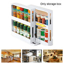 Rotating Shelf Spice Organizer Slide Kitchen Cabinet Cupboard Storage RackS Bj