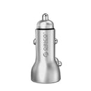 Orico 30W Dual Usb Car Phone Charger Usb 2.4A Type-C Pd 3.0 Cigarette Light