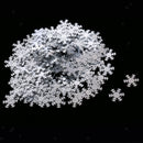 White Snowflake Christmas Party Dinner Table Confetti Sprinkles Decor 15g