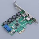 4 Ports PCI-E USB 3.0 Express Card, Mini PCI Express 3.0 Hub Controller Adapter