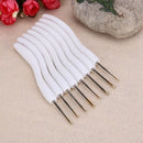 Crochet Hook Set Aluminum Alloy + Plastic Ergonomic Knitting Crochet Needle