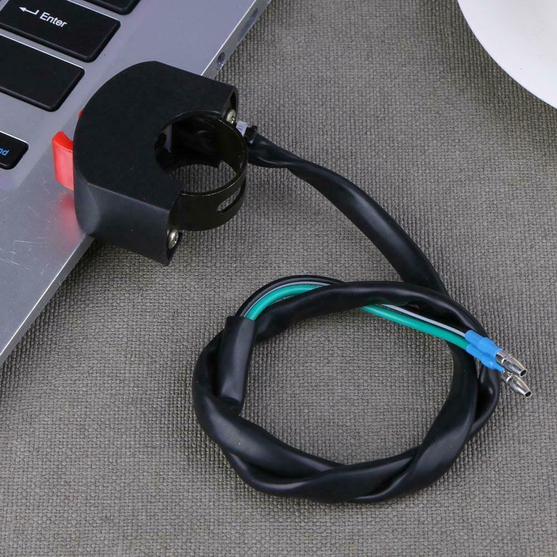 1pc Universal Motorcycle Handlebar ON-OFF Button LED Headlight Switch