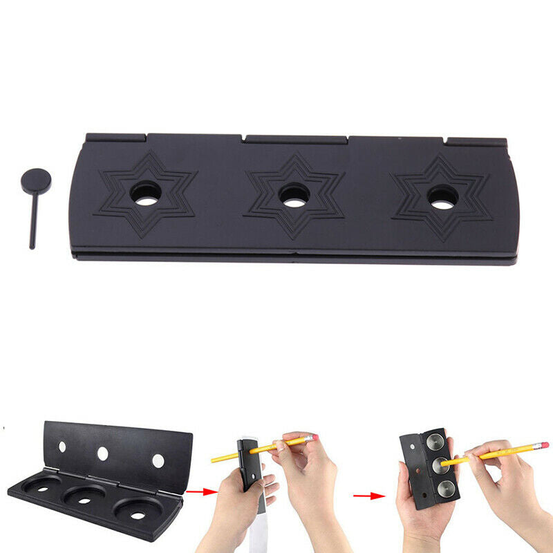 1 Pcs Pencil Penetration Coins Tricks Toys Child Easy Close Up Fun To_