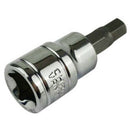 3/8 inch Drive Socket Hexagon Key Drill Set Chrome Vanadium Steel Pressure