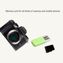 2pcs 16G Card Reader Memory Card Adapter Smart TF Card for Camera Phone
