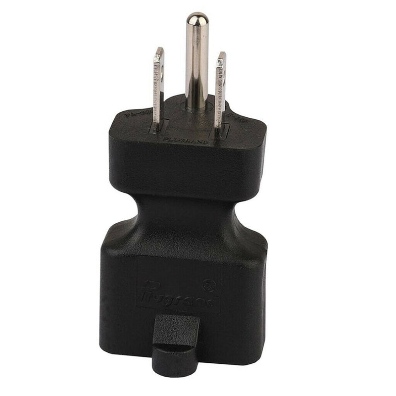 Male 15 Amp to 20 Amp Female Plug T-Blade Adapter 125V New