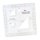 5"x5" Coordinate Scale Protractor Grid Reader GTA Topographic Map Scale for Map
