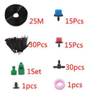 25M 30Pcs Garden Diy Automatic Watering Micro-Drip Irrigation System Garden