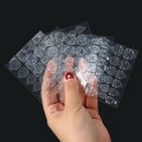 5 Sheets 60 Tips Double Sided False Nail Art Adhesive Tape Glue Stickers