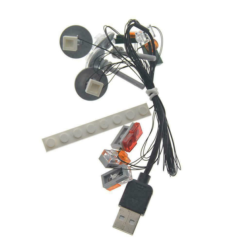 High Quality LED Light Up kit For LEGO Technic Series Cooper 10242 Mini Lig R9P6