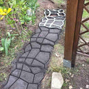 DIY Garden Paving Mold Plastic Floor Mold Concrete Stone Mold Road Decor Pa H5C2