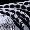 500pcs Round Coins Dots Self Adhesive Coins  Sticky Fastener Black