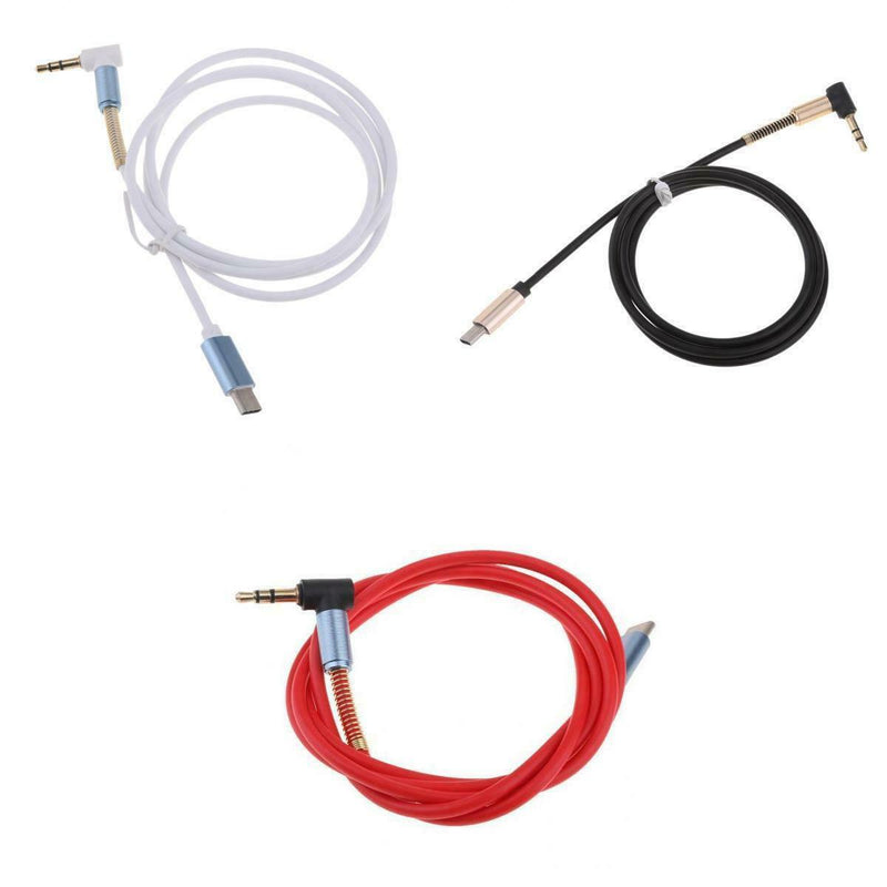 3Pieces USB Type-C To 3.5mm Male Jack AUX Headphone Audio Converter Adapter
