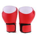 Boxing Gloves Protective Training Gear for Muay Thai/MMA/Kickboxing  Red