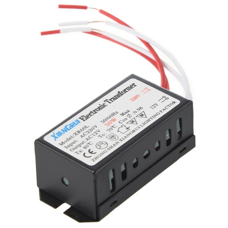 200-250V to 12V Halogen Light Electronic Transformer 50W C5M7