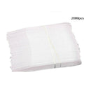 2000pcs PET Clear Plastic Formal Shirt Collar Stays Straightener Stiffen HHT