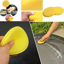 12x Car Waxing Polish Sponge Wax Applicator Cleaning Pad For Vehicle Glass N1T8