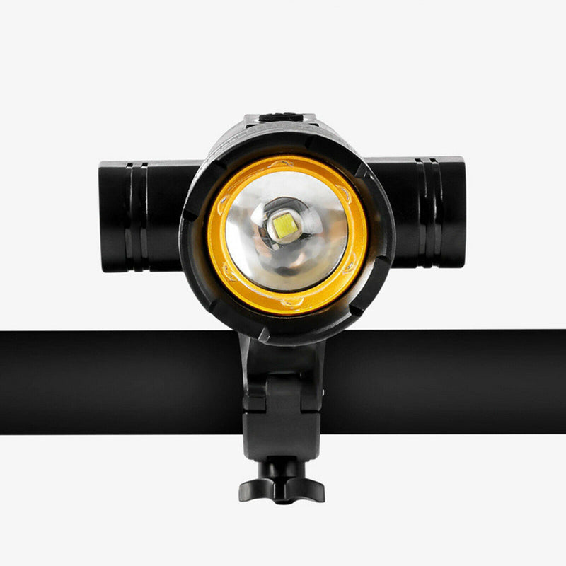 Rechargeable Bicycle Light Bike Front Headlight 150LM T6 LED Head Lights w/USB