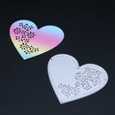 Snow of Heart DIY Metal Scrapbook Craft Embroidery Cutting Die