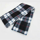Electric Scarf 4.5V Thermal Heated Scarf Polyester Plaid Fabric Battery Ope