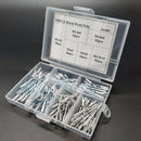 180Pcs Nail Decoration Aluminium Blind Rivet Rivet Kits For Furniture Assor