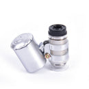 60X Magnifying Magnifier Microscope Jeweler Eye Jewelry Loupe Loop Led Light Ew