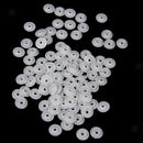 100 Set Plastic White Button Snap Fastener Press Stud Poppers 14.1mm T8