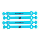 4Pc Tennis Squash Racket Vibration Dampener Shock Absorber Damper Blue