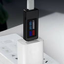 KWS-V30 6 in 1 USB Tester DC Voltage Power Timing Capacity Detector (Black) A