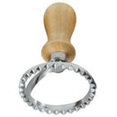 Ravioli Stamp Maker Cutter with Roller Wheel Set, Mold with Wooden Handle f A1W4