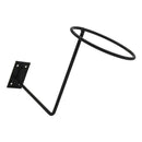 Wall-mounted Metal Helmet Holder Fisherman Cowboy Sun Hat Wig Cap Rack Stand